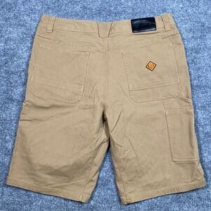 Off The Grid Havok 12 Mens Tan Khaki Tactical Cargo Adventure Shorts Size 36‎